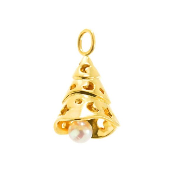 MIKIMOTO Akoya Pearl 4.5mm PendantTop 18K YG 750 90268463